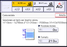 Illustrazione schermata pannello di controllo