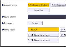 Illustrazione schermata pannello di controllo