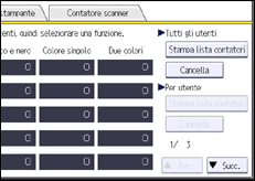 Illustrazione schermata pannello di controllo