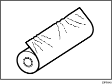 Illustrazione del rotolo di carta