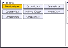 Illustrazione schermata pannello di controllo