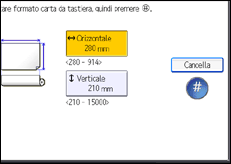 Illustrazione schermata pannello di controllo