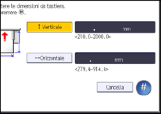 Illustrazione schermata pannello di controllo