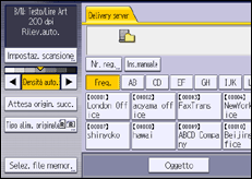 Illustrazione schermata pannello di controllo