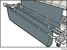 Illustrazione del cesto di raccolta