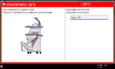 Illustrazione schermata pannello di controllo