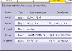 Illustrazione schermata pannello di controllo