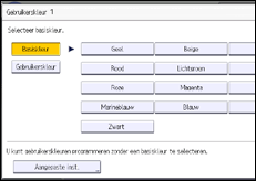 Schermafbeelding bedieningspaneel