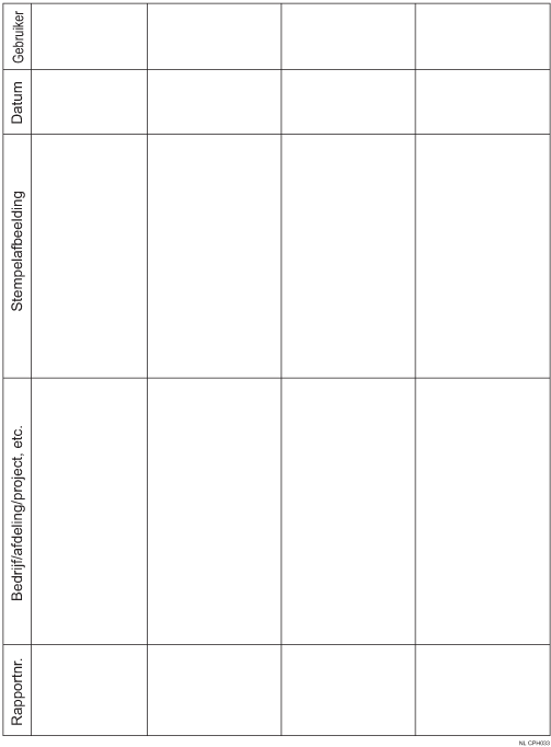 Illustratie van Gebruikersstempels