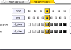 Schermafbeelding bedieningspaneel