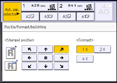 Schermafbeelding bedieningspaneel