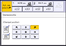 Schermafbeelding bedieningspaneel