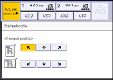 Schermafbeelding bedieningspaneel