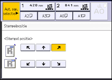 Schermafbeelding bedieningspaneel