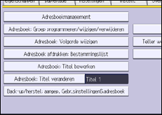 Schermafbeelding bedieningspaneel