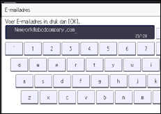 Schermafbeelding bedieningspaneel