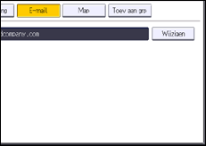 Schermafbeelding bedieningspaneel