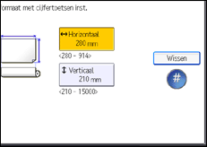 Schermafbeelding bedieningspaneel