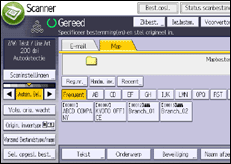 Schermafbeelding bedieningspaneel