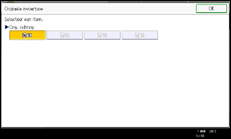 Schermafbeelding bedieningspaneel