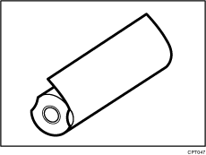 Illustration of paper roll