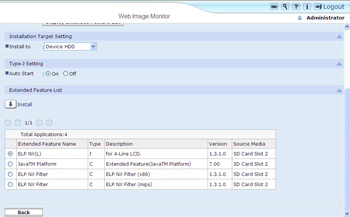 Web browser screen illustration