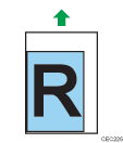 Illustration of printed position