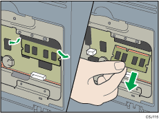 Controller board illustration