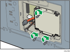 Hard disk illustration