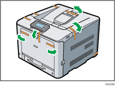 Printer illustration