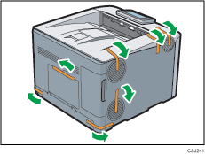 Printer illustration