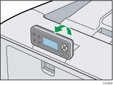 Control panel illustration