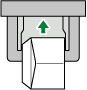 Illustration of envelope orientation