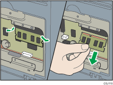 Ilustración de la placa del controlador