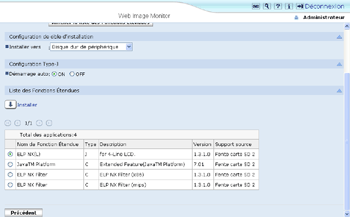Illustration de la page du navigateur Web