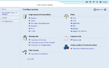 Illustrazione schermata browser web