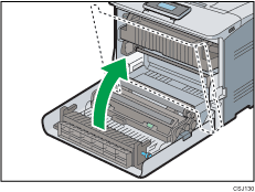 Illustrazione della stampante