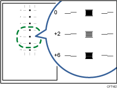 illustration of adjust paper feed