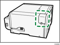 USB slot illustration