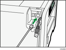 Ethernet port illustration