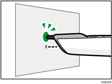 Electronic pen illustration