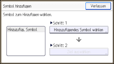Abbildung Bedienfeld-Display