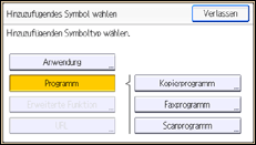 Abbildung Bedienfeld-Display