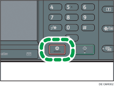 Abbildung der Stopp-Taste