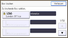 Abbildung Bedienfeld-Display