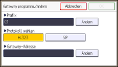 Abbildung Bedienfeld-Display