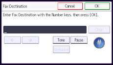 Abbildung Bedienfeld-Display