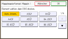 Abbildung Bedienfeld-Display