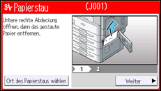 Abbildung Bedienfeld-Display