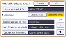 Ilustración de la pantalla panel de mandos